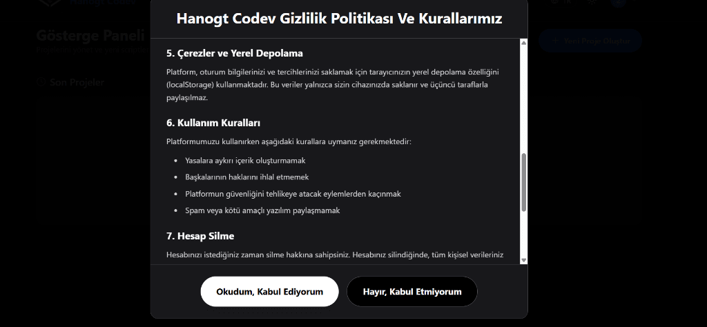 Kullanım Kuralları